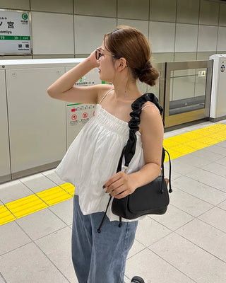 Smoke balloon blouse