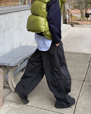 Nylon balloon pants