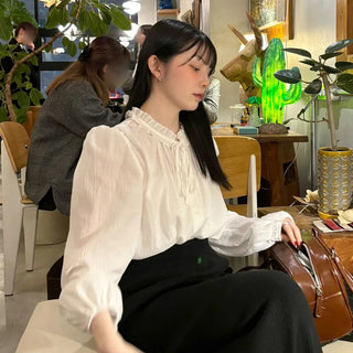 Shirred blouse