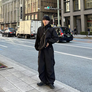 (Unisex) Cargo String Pants