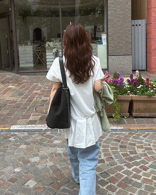 Square Big Shoulder Bag