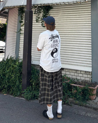Checked Bermuda Pants