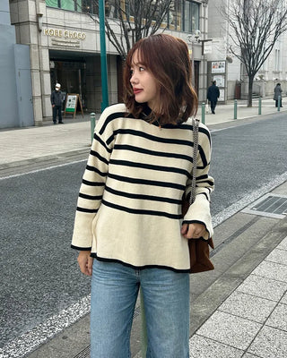 Striped Oversized Knit