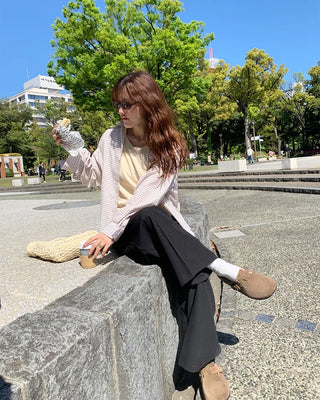 Oversized check shirt
