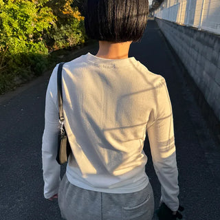 Basic brushed cotton T-shirt