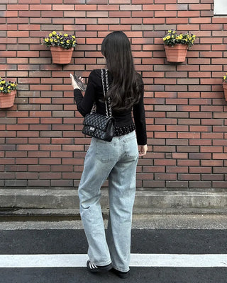 Quilted chain bag