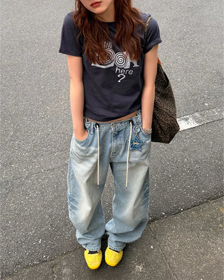 Look Print T-Shirt