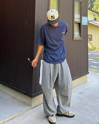 Multi-stripe easy pants