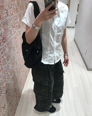 Camouflage Bermuda shorts