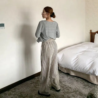 Cardigan & Sleeveless Set