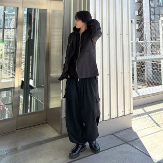 (Unisex) Oversized Zip-Up Hoodie