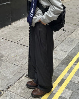 Colin striped slacks