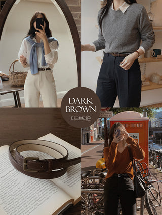 #LENTO. Square Belt - 3 colors