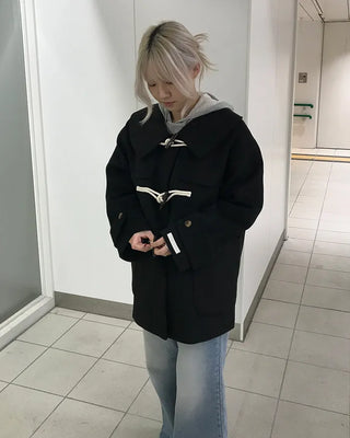 Asymmetrical zip-up hoodie
