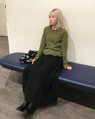 Leather long boots