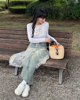 Rattan Bucket Bag
