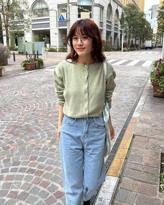 Loose Round Cardigan
