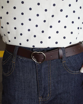 Heart Buckle Belt