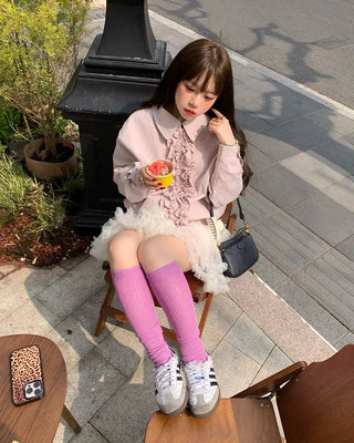 Front frill jacket
