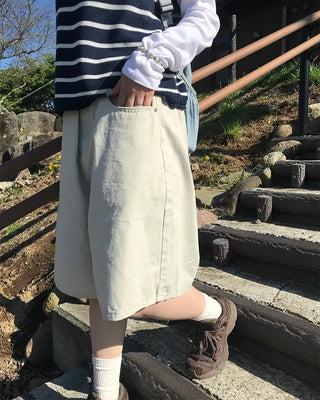 Bermuda cotton pants