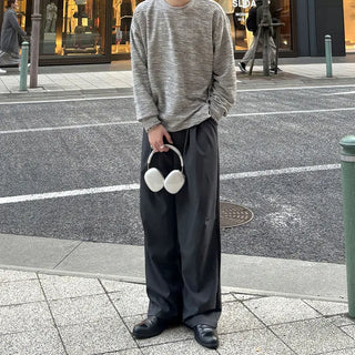 (Unisex) Pintuck Balloon Fit Pants