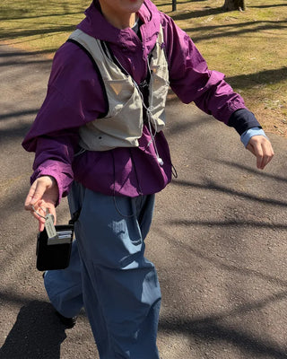 Oversized windbreaker