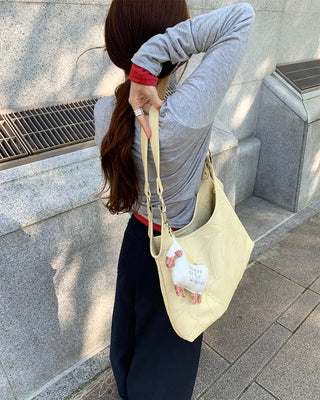 Tencel layered T-shirt
