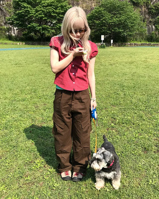 Vintage wide cargo pants