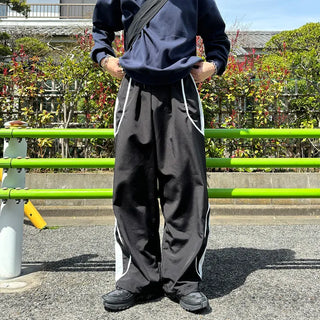 (Unisex) Line Point Nylon Pants