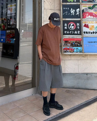 Oversized Short-Sleeve T-Shirt