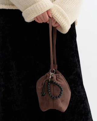 [7th Re-release] (ORIGINAL) Cord Knot Wood Keyring (black)