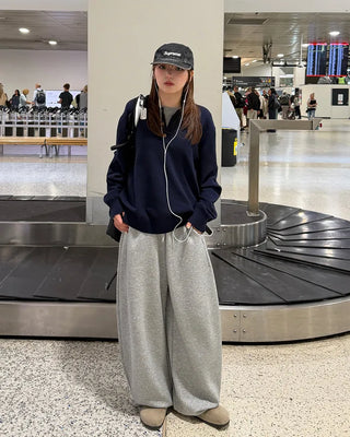 Color-block jogger pants