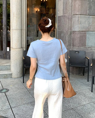 Punching Ground Half-Sleeve Cardigan
