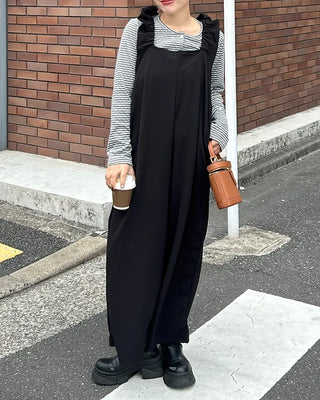 Frill Sleeveless Jumpsuit