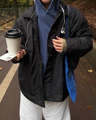 Simple Color Padded Jacket