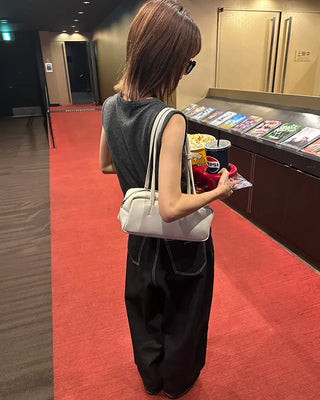 Front button knit vest