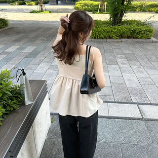 Asymmetrical Twist Bustier Blouse