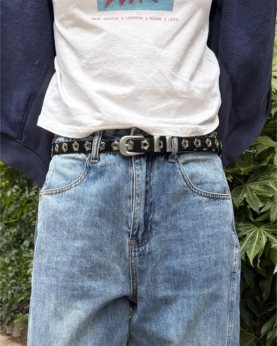 Flower Studded Belt