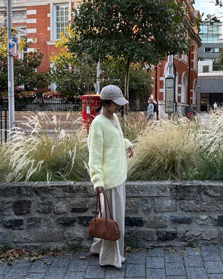 Shaggy cardigan