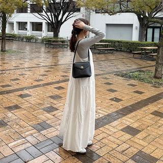 Tiered long dress