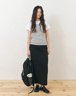 [2nd Re-release] (ORIGINAL) Light Nylon Backpack (black)