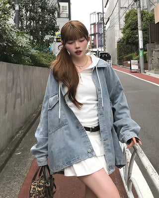 Belted frill can-can mini skirt