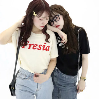 (ORIGINAL) Freesia Short Sleeve Knit