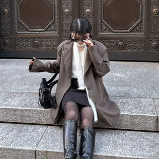 Oversized Solid Jacket