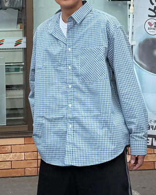 Mini check shirt