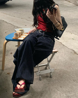 Platform thong sandals