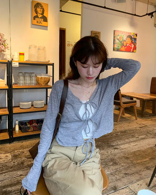 Sheer Ribbon Cardigan
