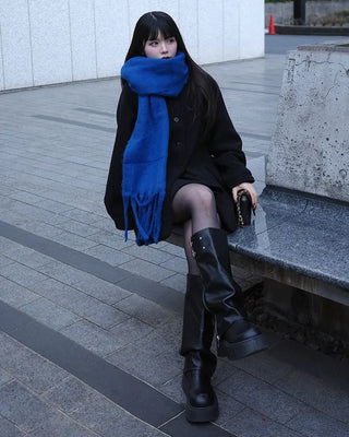 Back-slit half coat