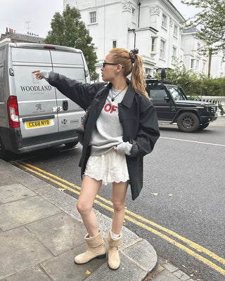 (ORIGINAL) SOFT Lettering Sweatshirt (Fleece-lined)