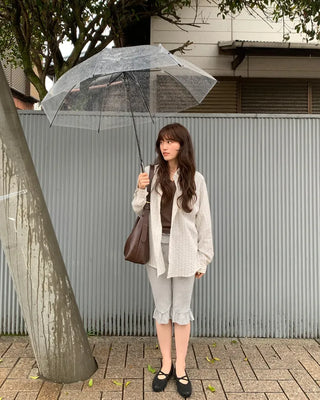 Striped loose-fit shirt